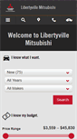 Mobile Screenshot of libertyvillemitsubishi.com